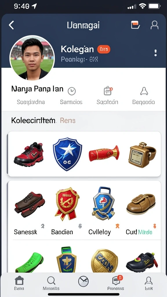 Tampilan menarik dari tema slot yang tersedia.