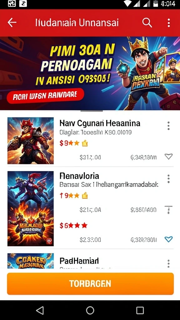 Pengalaman bermain yang seru dengan fitur chat.
