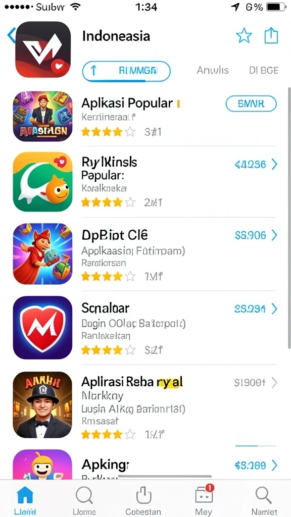 Tampilan grafis permainan slot yang memukau.