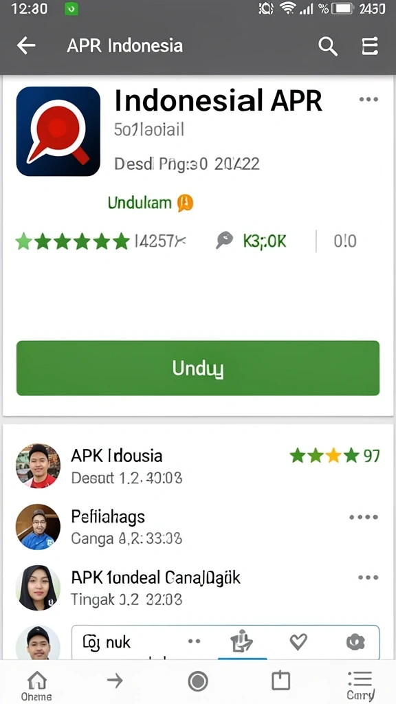 Tampilan antarmuka pengguna yang sederhana dan intuitif.