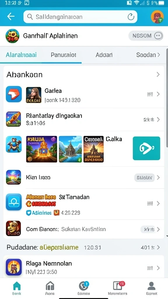Tampilan grafis 7SVIP yang memukau.