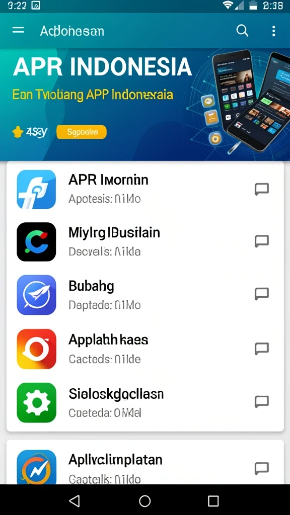 Tampilan awal game yang menarik dan penuh warna.