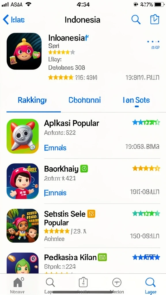 Tampilan antarmuka yang intuitif dan mudah digunakan.
