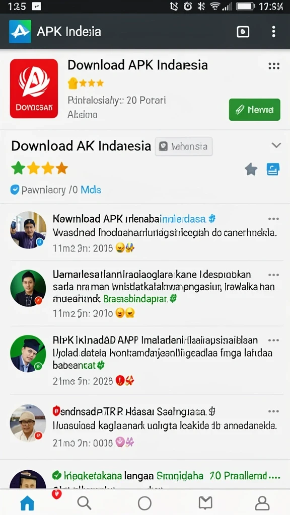 Tampilan awal yang menarik dan mudah dipahami.