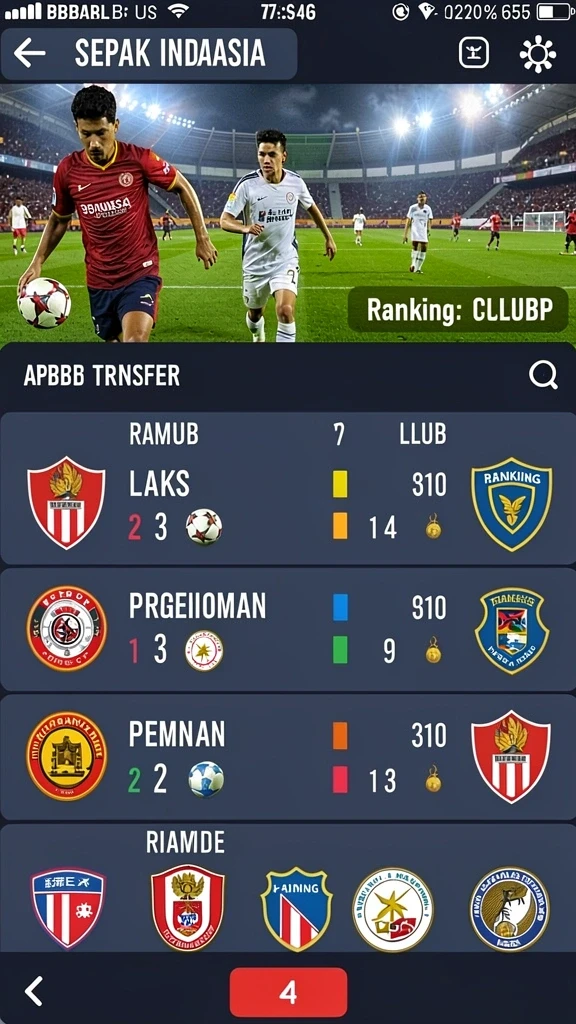 Tampilan antarmuka pengguna yang menarik.