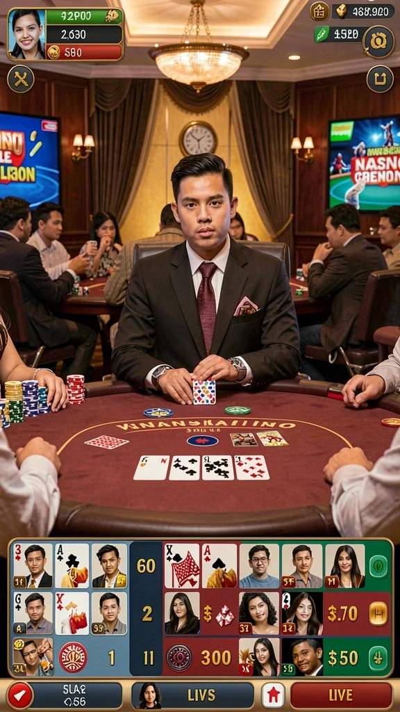 Tampilan utama game DOMTOTO yang menawan.
