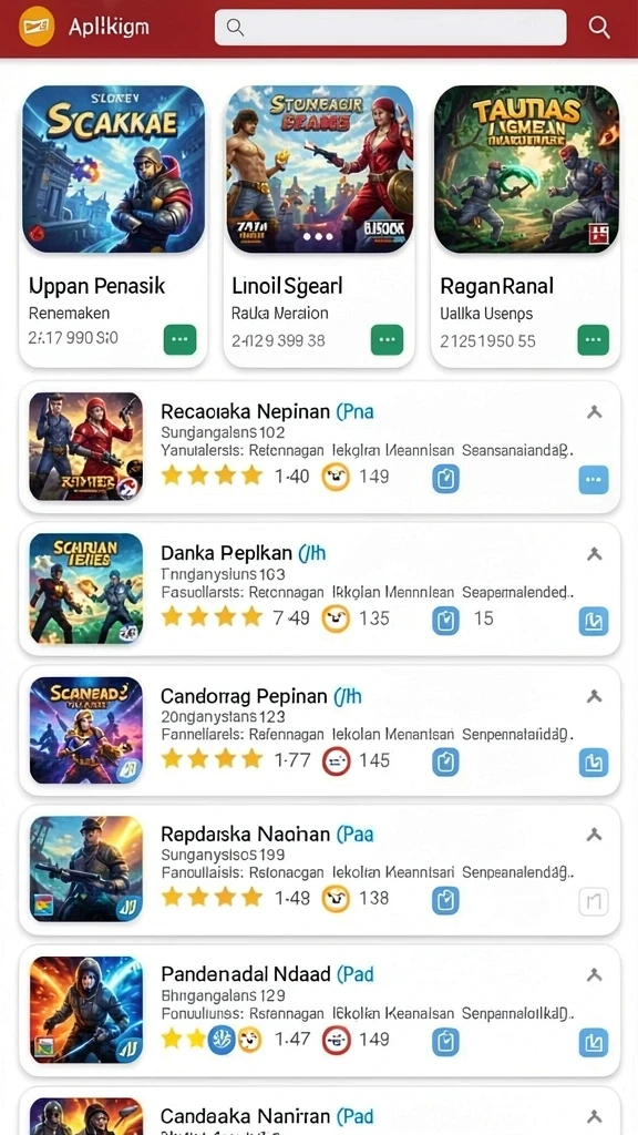 Tampilan antarmuka yang menarik dan mudah digunakan.