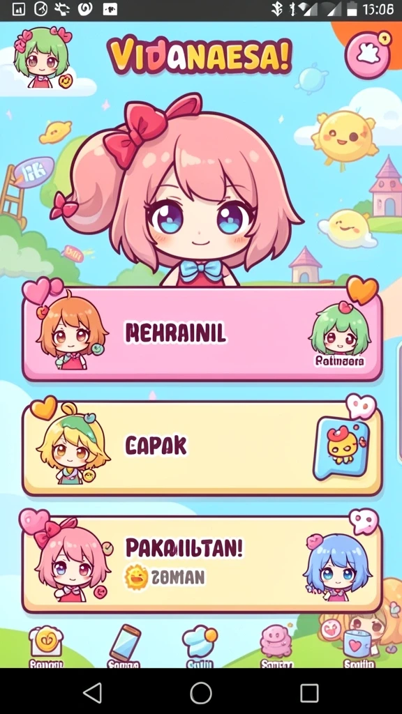 Berbagai pilihan permainan seru dan menarik.