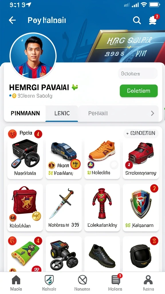 Screenshot dari pemandangan menawan di dunia fantasi.