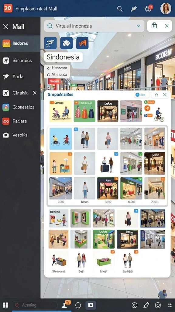 Screenshot menunjukkan fitur interaksi antara pemain yang seru dan mudah digunakan.