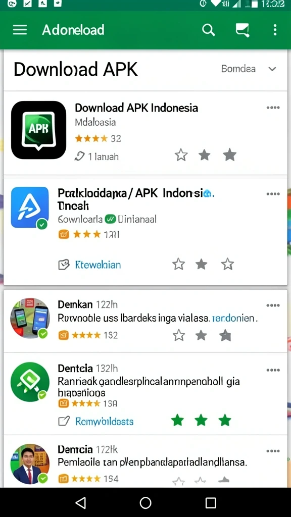 Tampilan karakter yang unik dan berwarna.