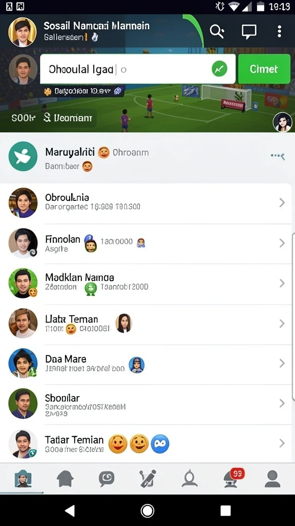 Tangkapan layar menunjukkan pertempuran epik di arena.