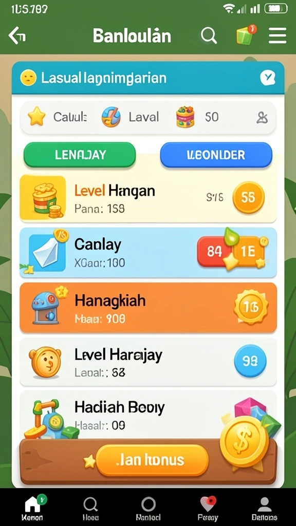 Screenshot menunjukkan aksi mendebarkan dalam permainan.