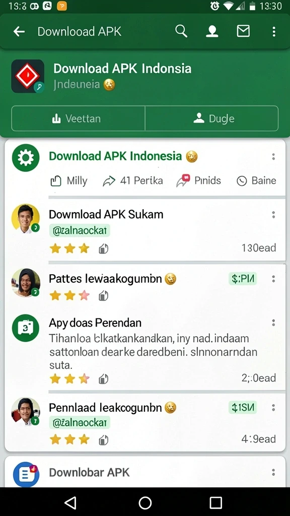 Screenshot fitur interaktif dengan karakter dalam permainan.