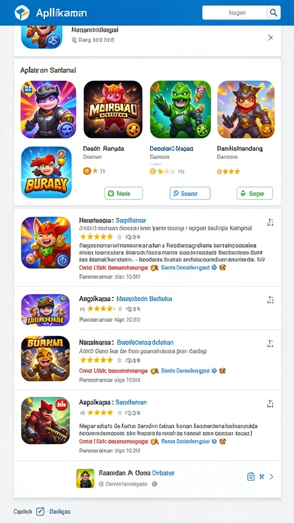Tampilan antarmuka yang bersih dan mudah dinavigasi.