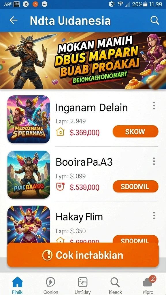 Fitur bonus yang menarik dan menggoda.