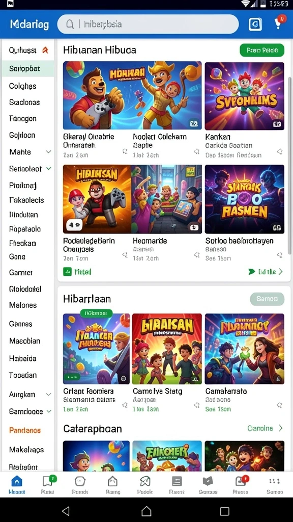 Sistem misi yang menantang dan menggugah selera.