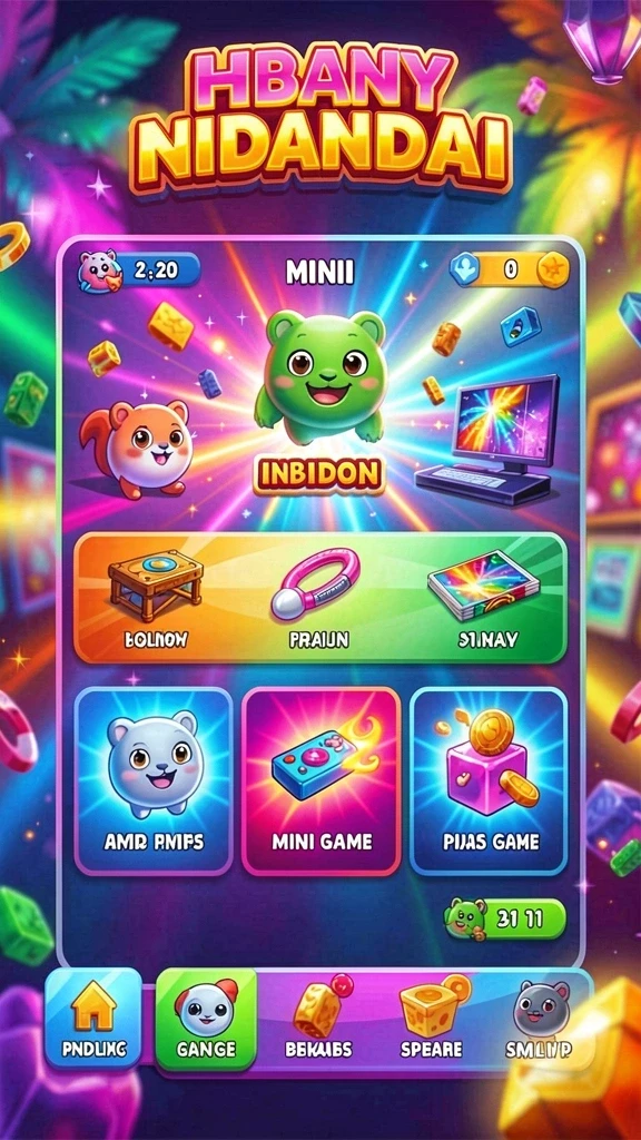 Menu utama yang mudah dinavigasi.