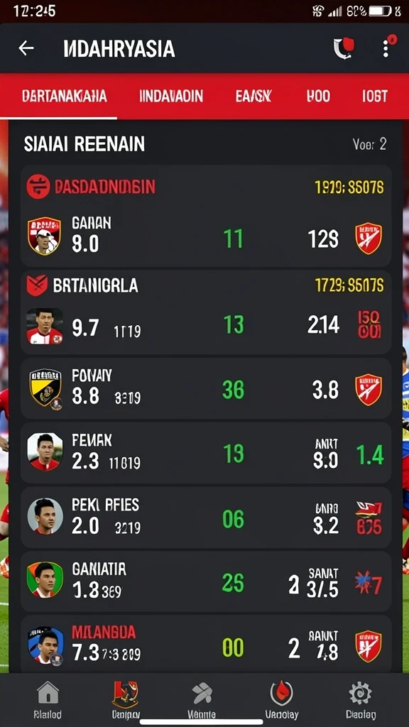 Beragam pilihan tema permainan slot.