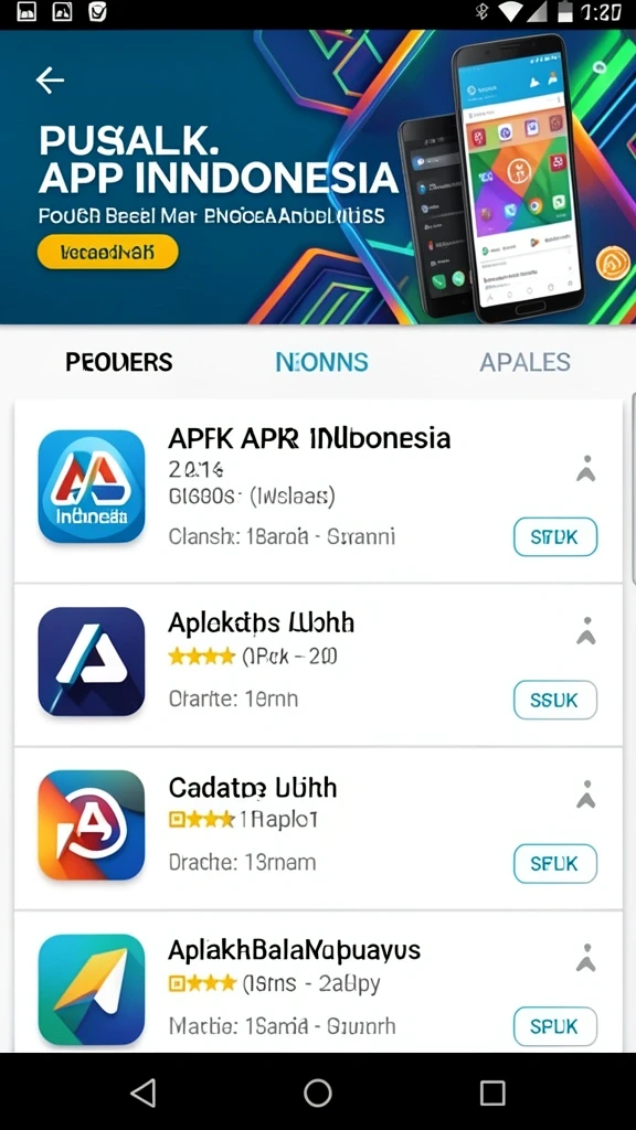 Banyak pilihan permainan seru tersedia.