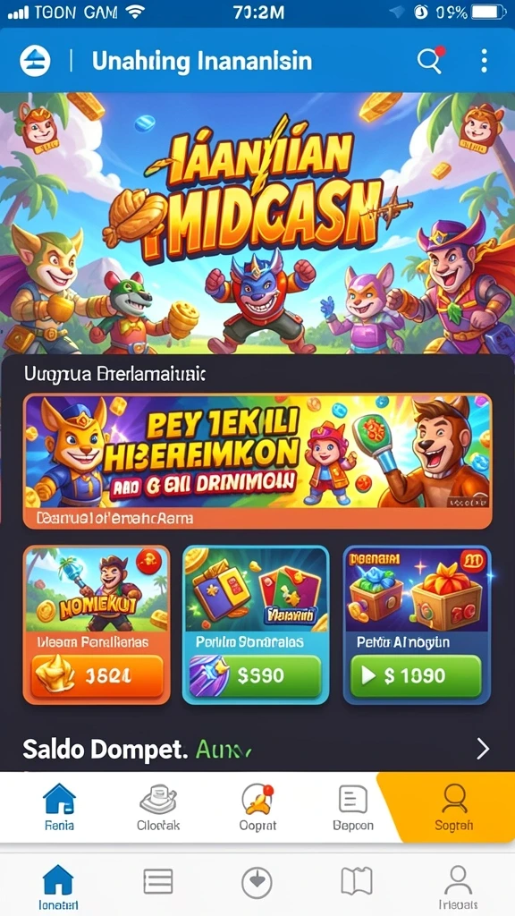 Ragam permainan yang seru dan menantang.