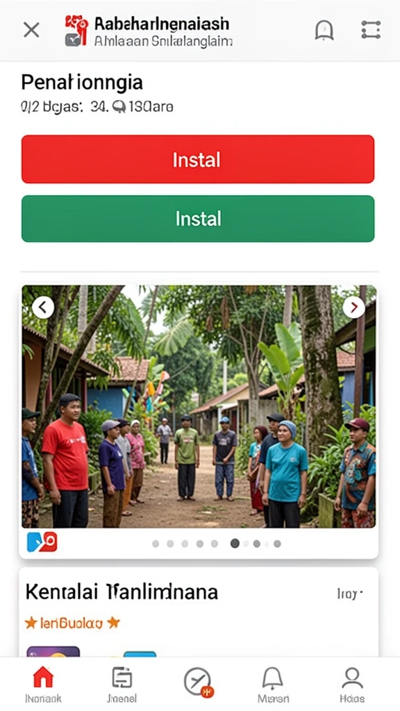 Tampilan antarmuka yang intuitif dan menarik.