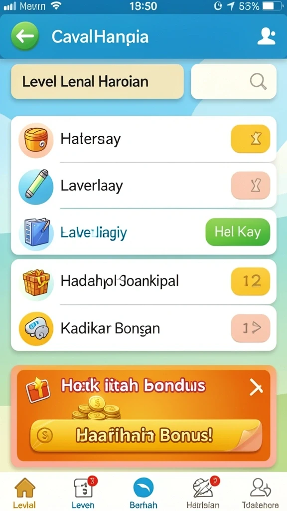 Fitur permainan baru yang semakin seru dan inovatif.