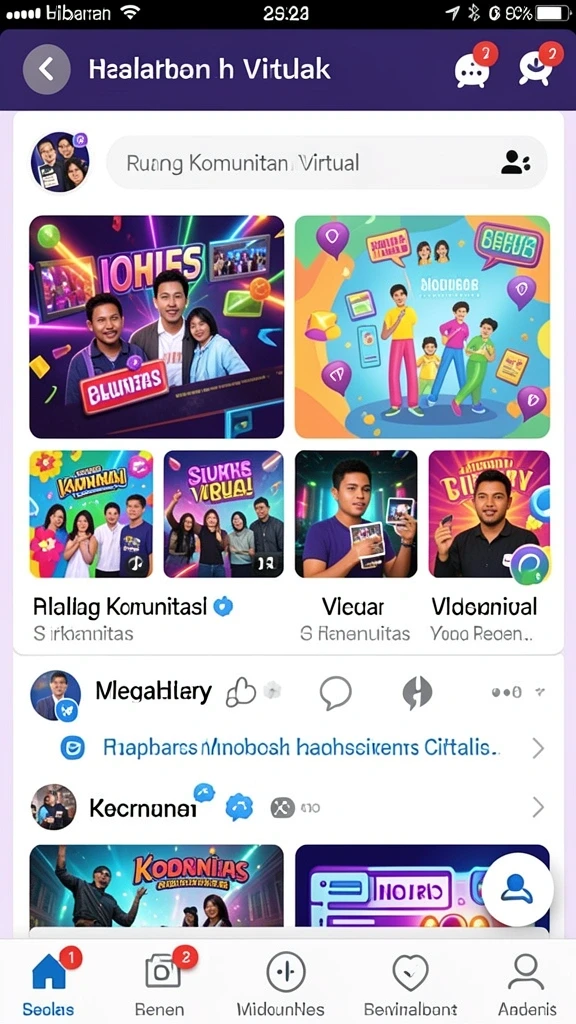 Ilustrasi level yang menantang dan variatif.