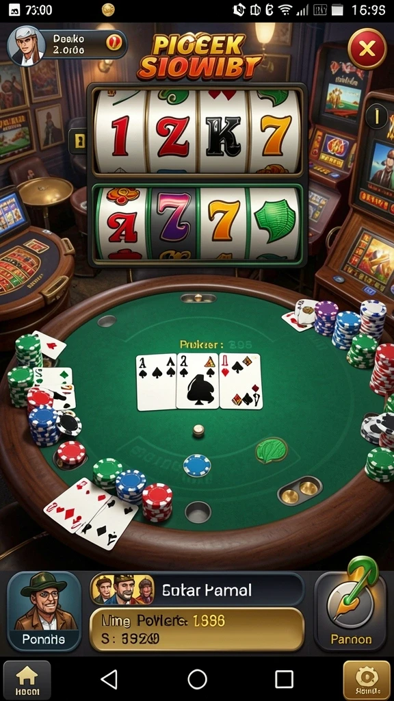 Screenshot dari mode multiplayer yang kompetitif.