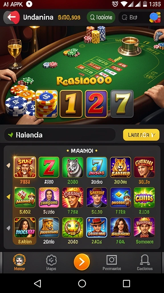 Interaksi dengan karakter lain dalam game.