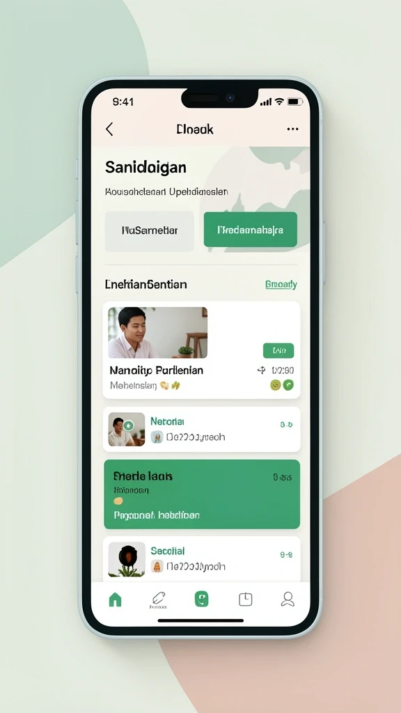 Tampilan menu utama yang menarik dan ramah pengguna.