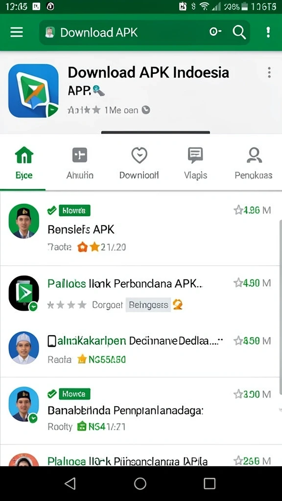 Tampilan awal permainan yang menarik dan penuh warna.