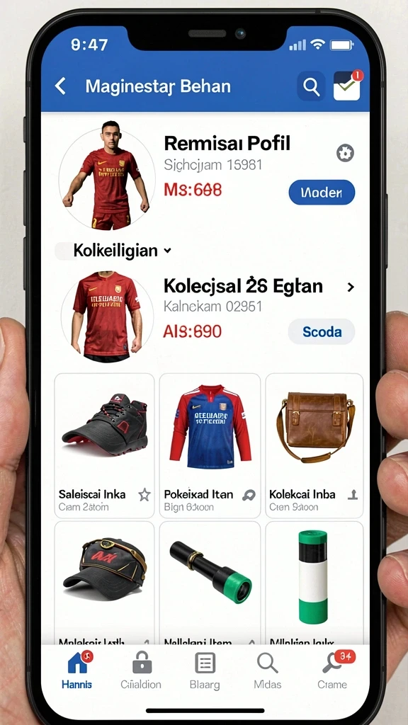 Tampilan awal game dengan karakter yang mengesankan.
