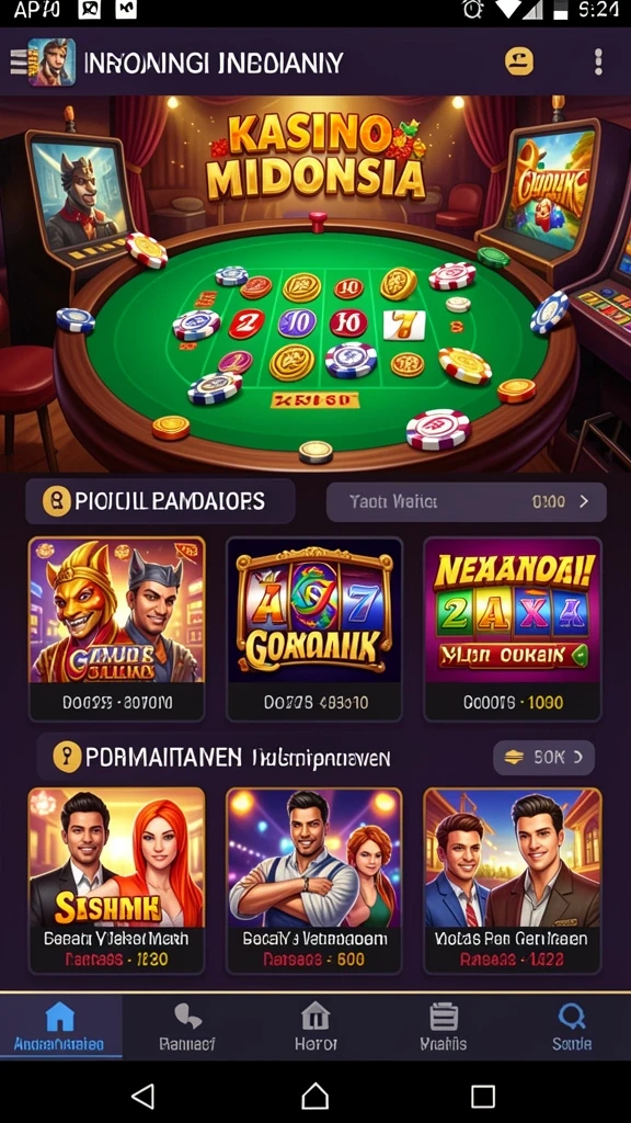 Cuplikan dari mode tantangan yang menegangkan.