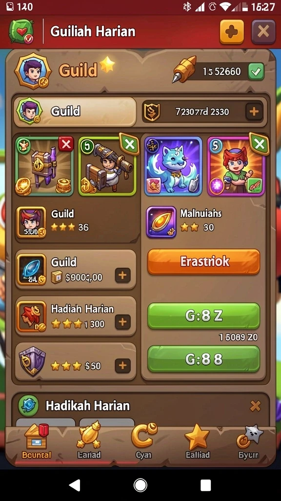 Tantangan multiplayer yang seru dengan teman-teman.