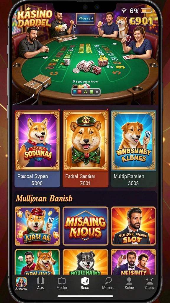 Tampilan awal yang memukau dan mudah dinavigasi.